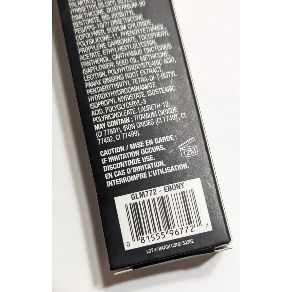 L.A. Girl‎ Tinted Foundation, Ebony Glm772, Buildable Natural Finish, 1 fl oz